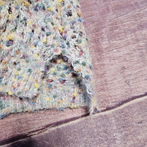 David & Dani Open Knit Sweater Plus Size 3X Cropped Soft - Picture 6 of 6